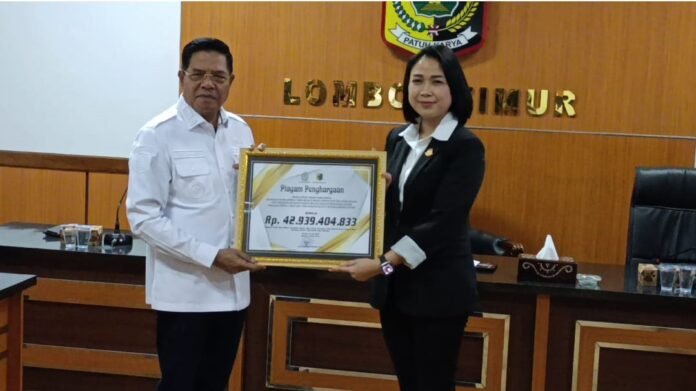 Kejari Lotim Bantu Pemulihan Keuangan Daerah Rp53,5 Miliar