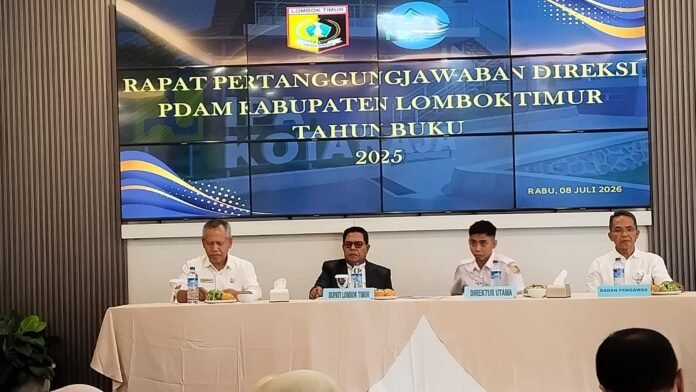 Antisipasi Ancaman El Nino, Bupati Minta PDAM Lotim Perluas Jaringan Air Bersih