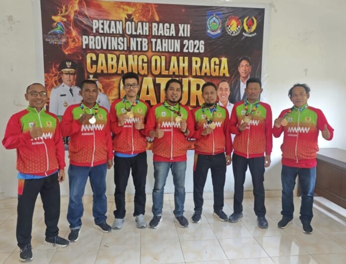 Sumbang Tiga Medali, Atlet Catur KSB Raih Emas dari Beregu Cepat Putra