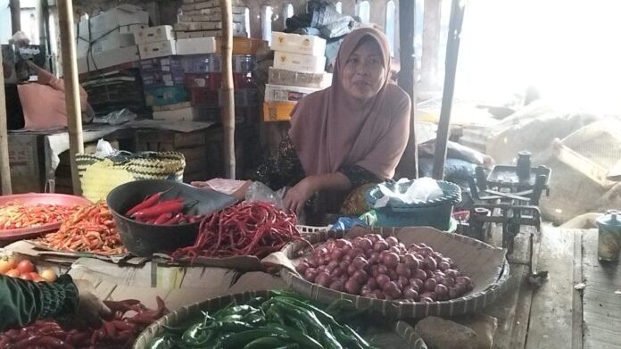Program MBG Libur, Harga Bapok di Pasar Lombok Barat Menurun