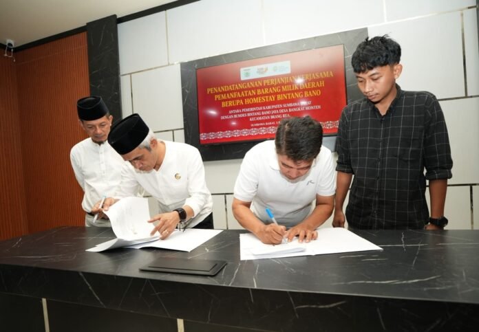 Perkuat Pariwisata Kerakyatan, Pengelolaan Homestay Bintang Bano Diserahkan ke BUMDes