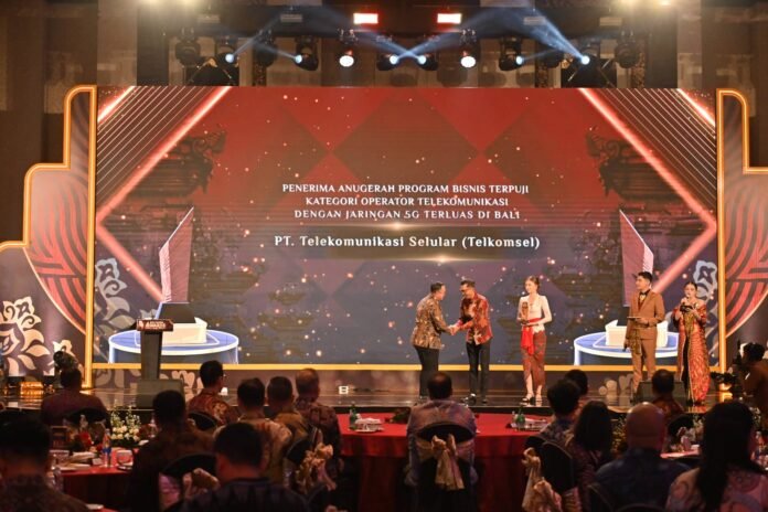 Telkomsel Raih Penghargaan Jaringan 5G Terluas di Bali pada detikBali-Nusra Awards 2026