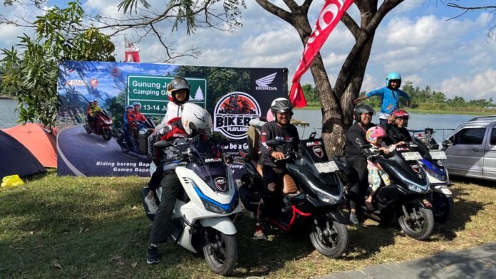 Semakin Kreatif, Komunitas Honda PCX Bikers Gelar Edukasi di Gunung Jae