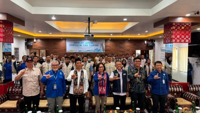 PLN Indonesia Power UBP Jeranjang Fasilitasi Sekolah Lapang Gempa dan Tsunami, Perkuat Kesiapsiagaan Masyarakat dan Objek Vital