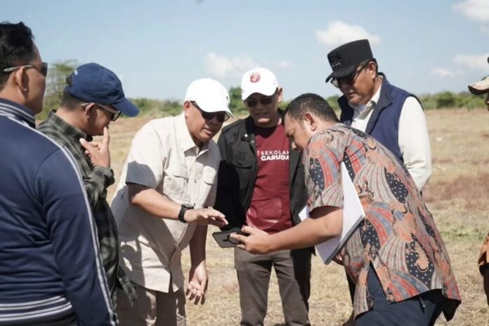 Pemkab Sumbawa Pastikan Kesiapan Lokasi Pembangunan Sekolah Garuda