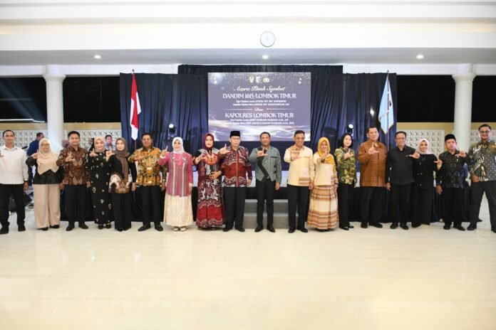 Pisah Sambut Dandim dan Kapolres, Bupati Lotim Tekankan Sinergi Jaga Kondusivitas Daerah