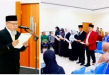 Rektor Ummat Lantik Enam Pejabat Struktural, Dorong Inovasi dan Penguatan Internasionalisasi Kampus Rektor Ummat Lantik Enam Pejabat Struktural, Dorong Inovasi dan Penguatan Internasionalisasi Kampus