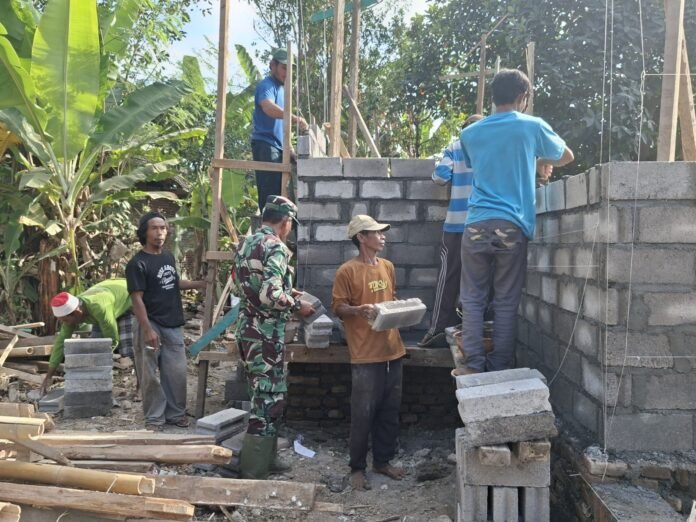 TMMD ke-129 Kodim 1614/Dompu, Hadirkan Hunian Layak Lewat Sinergi TNI dan Masyarakat