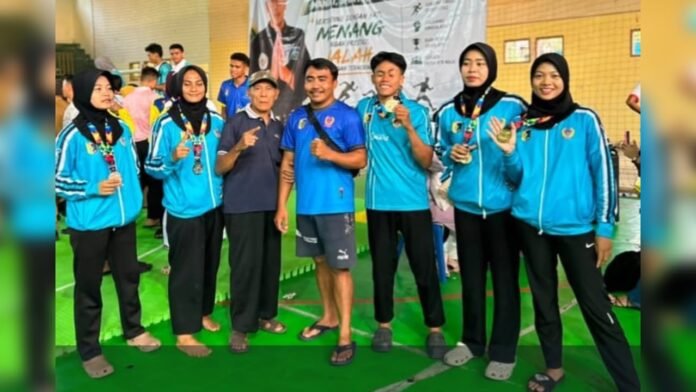 Cabor Pencak Silat, Perguruan Elang Merah Lotim Borong Medali Porprov