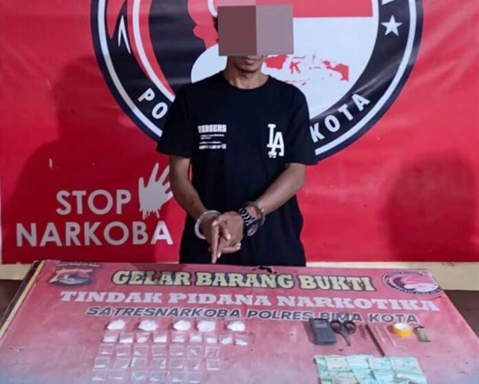 Polisi Amankan Terduga Pengedar Sabu