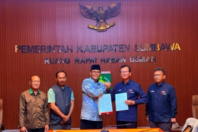 Percepat Realisasi HAT, Pemkab Sumbawa Teken MoU dengan PT Berdikari