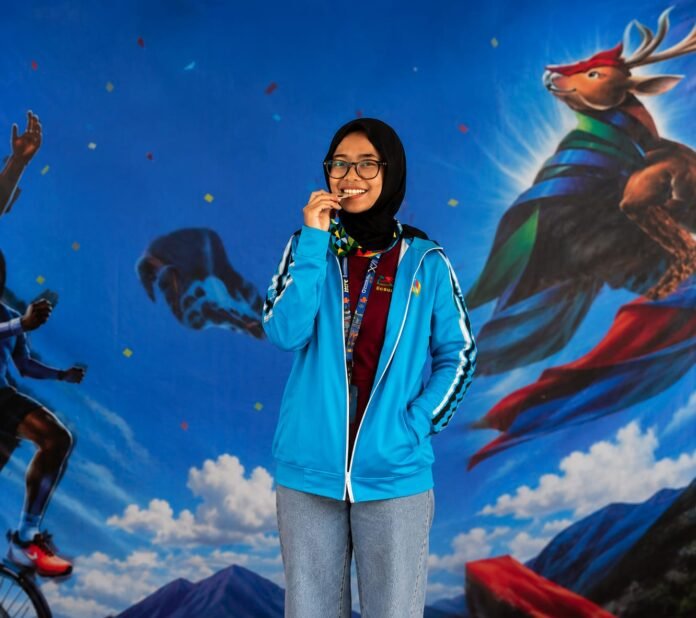Mahasiswi Farmasi Ummat Aisya Maya Salsabila Raih Perak Cabor Bridge Porprov NTB 2026