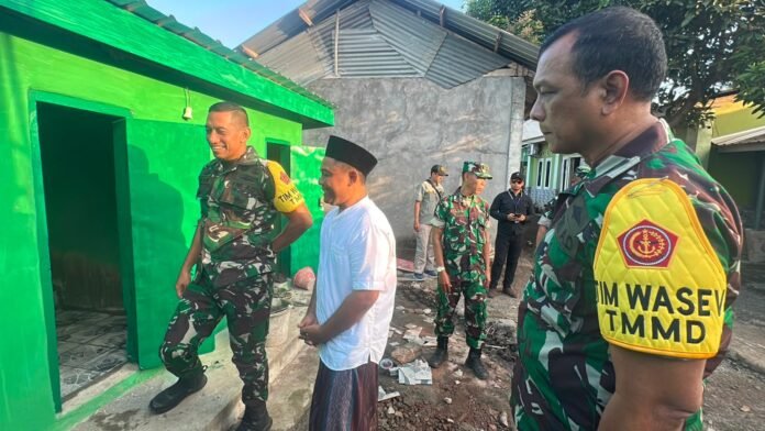 Tim Wasev Mabesad Tinjau TMMD Ke-129, Pembukaan Jalan Usaha Tani di Dompu Dipercepat