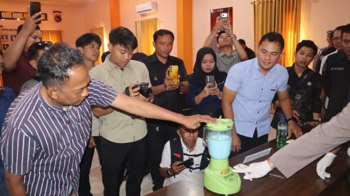 Polresta Mataram Musnahkan 41 Gram Sabu dan 215 Butir Ekstasi Hasil Sitaan