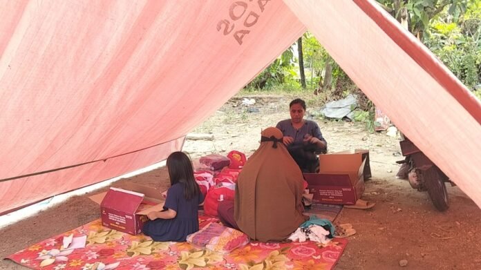 Kebakaran di Peresak Narmada, 21 Korban Tinggal di Tenda Darurat Butuh Penanganan