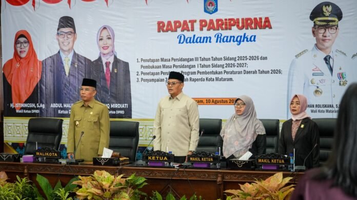 Pemkot Mataram Ajukan Raperda Bale Mediasi hingga Penataan Aset Daerah