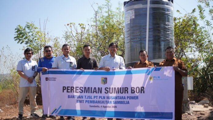 PLN Nusantara Power UP Sambelia Hadirkan Sumut Bor untuk Warga Padak Guar