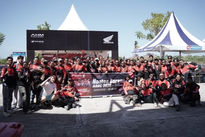 Nobar Honda Community Meriahkan ARRC Mandalika 2026