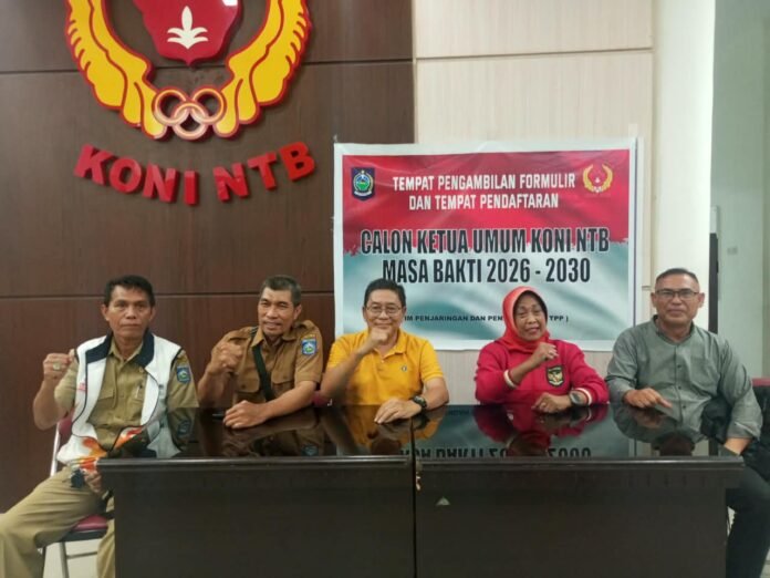 Pendaftaran Caketum KONI NTB, Iqbal dan Mori Dinyatakan TMS