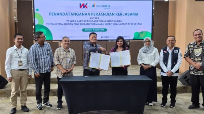 Bank NTB Syariah Gandeng PT Wira Karitas, Siapkan KUR bagi Pekerja Luar Negeri