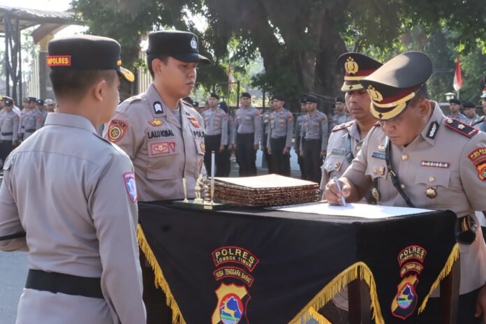 Sejumlah Pejabat Polres Lotim Dimutasi