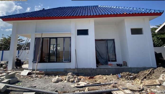Kampung Nelayan Merah Putih Desa Jala Hampir Rampung
