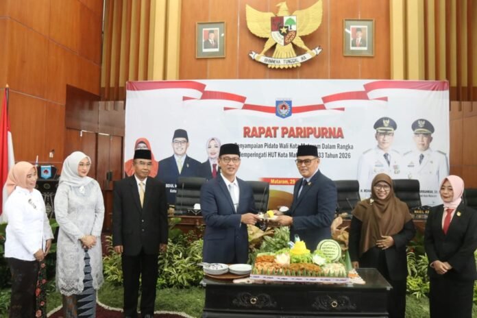 HUT Ke-33, Wali Kota Ibaratkan Pembangunan Mataram sebagai Estafet Antargenerasi