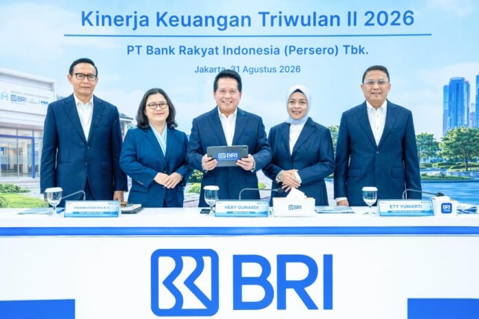 Konsisten Jadi Penggerak Ekonomi Kerakyatan, BRI Bukukan Laba Rp31,2 Triliun pada Triwulan II 2026
