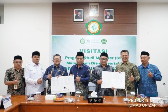 Unizar Segera Buka S2, Visitasi Asesmen Lapangan Pembukaan Magister Manajemen Bisnis Syariah Berlangsung Lancar