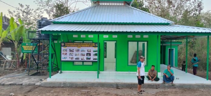 Rehab Mushallah Baiturrahman Rampung, Warga Nusa Jaya Kini Punya Tempat Ibadah dan Fasilitas Air Bersih