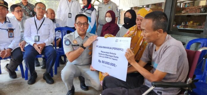 Jasa Raharja Tanggung Pengobatan Korban Kebakaran KMP Putri Yasmin di Selat Lombok