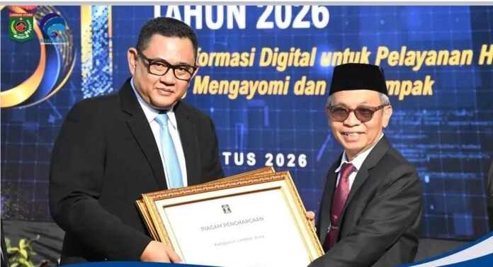 Pemkab Lombok Utara Raih Tiga Penghargaan Sekaligus di Peringatan Hari Pengayoman Ke-81