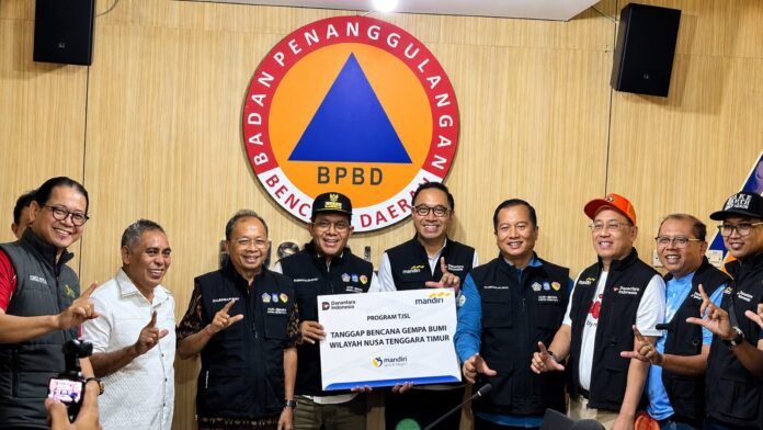 Sinergi bersama Pemprov NTT, NTB, dan Bali, Bank Mandiri Perkuat Kolaborasi Lintas Sektor Tangani Bencana Lewat Mandiri Peduli