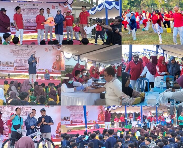 Hadirkan Pelayanan Kesehatan Merata, Lobar Gencarkan Gerakan Aktivitas Fisik dan Kebugaran, CKG, Pelacakan TB hingga Bagikan Dua Unit Ambulans