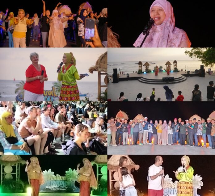 Wisatawan Asing Antusias Ikuti Penutupan Pekan Kesenian Senggigi, Wabup dan DPRD Sepakat Perbanyak Ajang Pariwisata di Destinasi Wisata