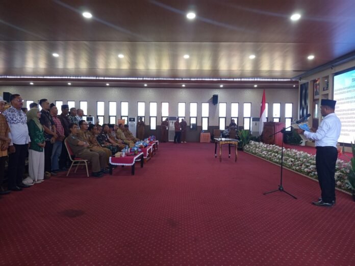 Deklarasi Pilkades Damai, Bupati Ingatkan Cakades Hindari Permusuhan