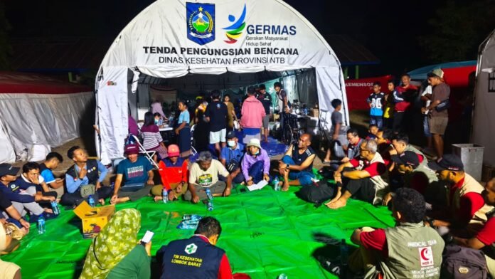 Hingga 25 Agustus, Tim Kesehatan NTB Layani 3.307 Warga Terdampak Gempa NTT