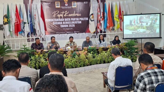 Parpol Diminta Optimalkan Pemutakhiran Data Keanggotaan