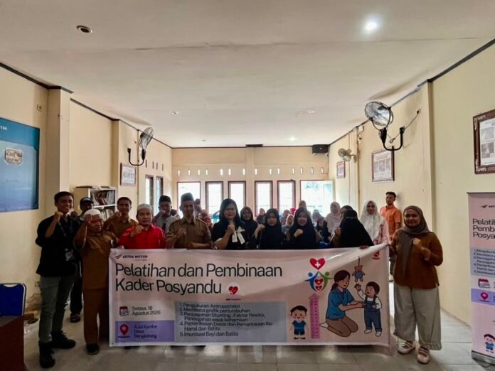 Astra Motor NTB Perkuat Kapasitas Kader Posyandu di Desa Bengkaung