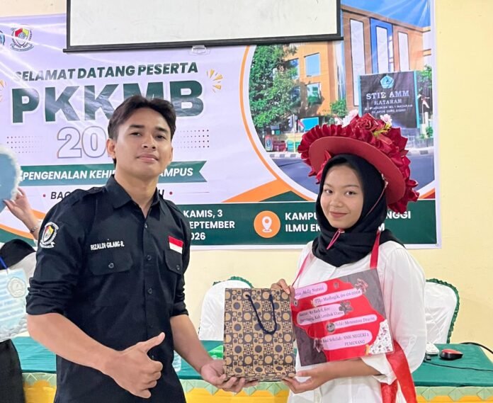 Bekali Mahasiswa Baru, STIE AMM Mataram Sukses Gelar PKKMB Tahun Akademik 2026/2027