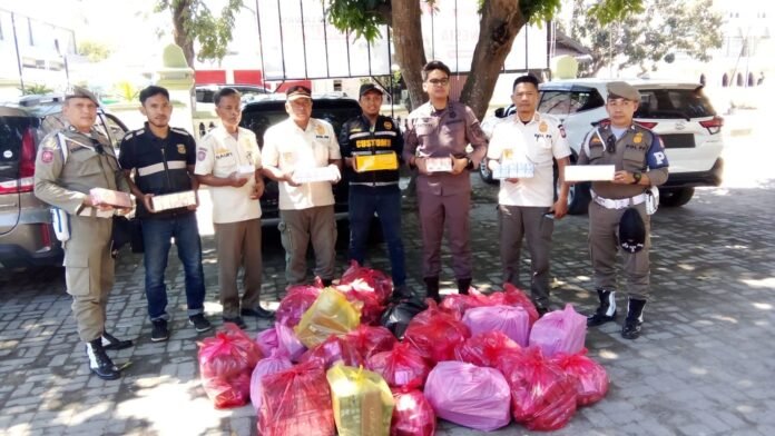 Satgas BKC Gagalkan Peredaran 51.280 Batang Rokok Ilegal di Empat Kecamatan