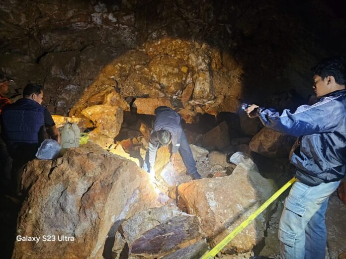 Lokasi Tambang Emas Ilegal di Lantung Disegel