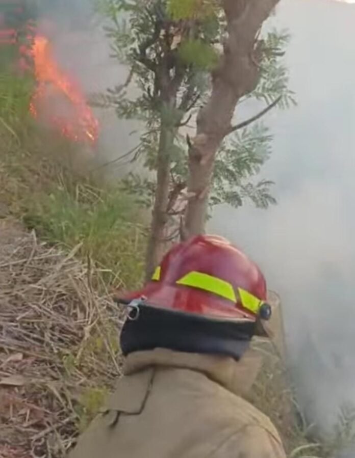 Kawasan Perbukitan Senggigi Kembali Terbakar