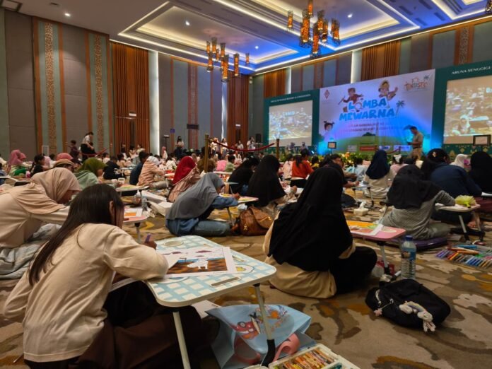 Angkat Tema Kebudayaan Aruna Senggigi Resort & Convention Gelar Lomba Mewarnai