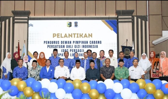 Lantik Persagi Lotim, Bupati: Jangan Hebat di Organisasi, tapi Lemah Melayani