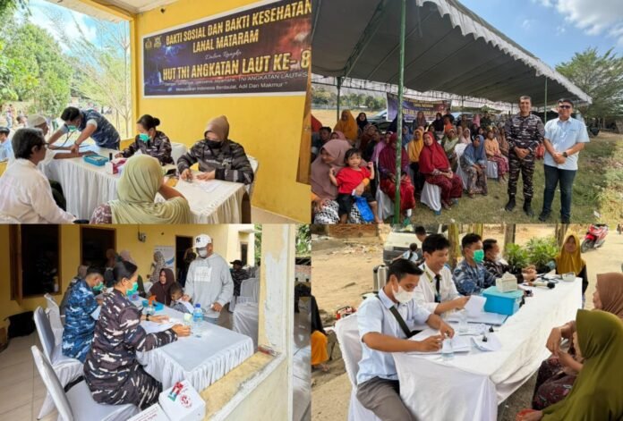 Sinergi PLN Indonesia Power dan TNI AL, Ratusan Warga Taman Ayu Nikmati Layanan Kesehatan Gratis