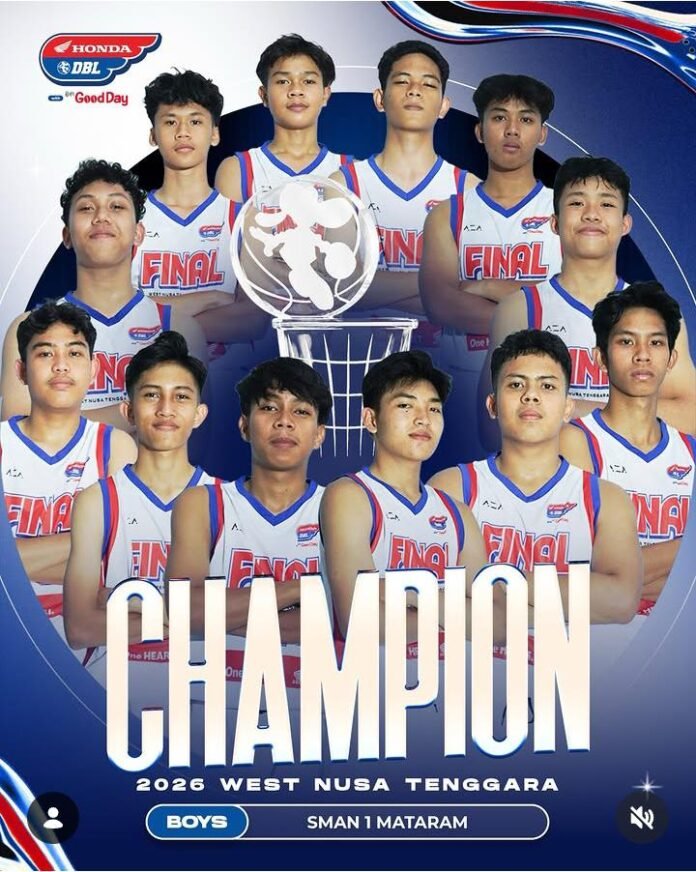 Kemenangan di DBL Jadi Titik Tolak Kebangkitan Tim Basket SMAN 1 Mataram