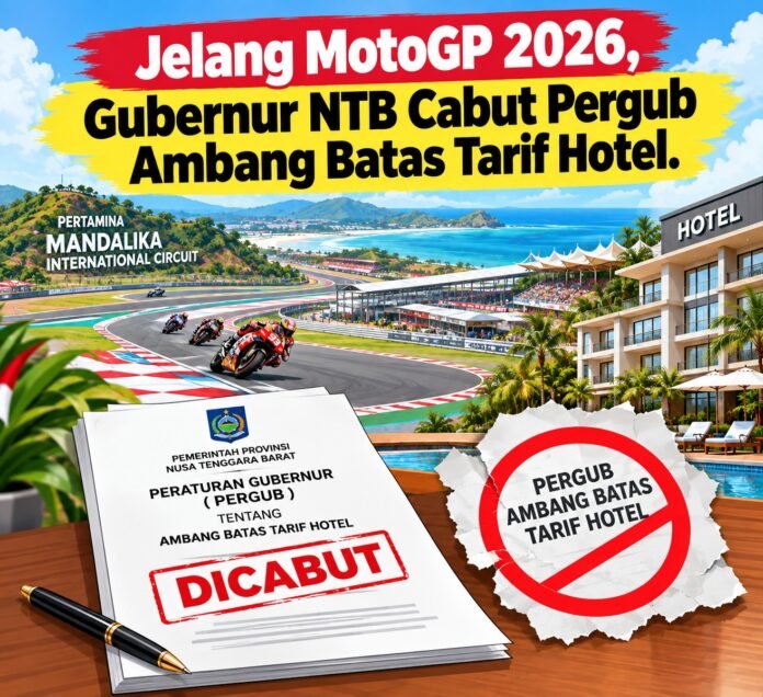 Dinilai Tidak Relevan Kondisi Terkini, Gubernur Cabut Pergub Ambang Batas Tarif Hotel