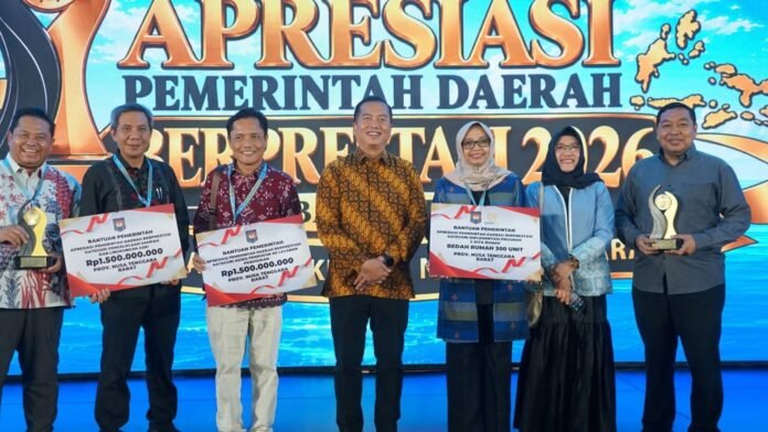 Apresiasi Pemerintah Daerah Berprestasi, Pemprov NTB Borong Tiga Apresiasi Regional Maluku-Nusa Tenggara