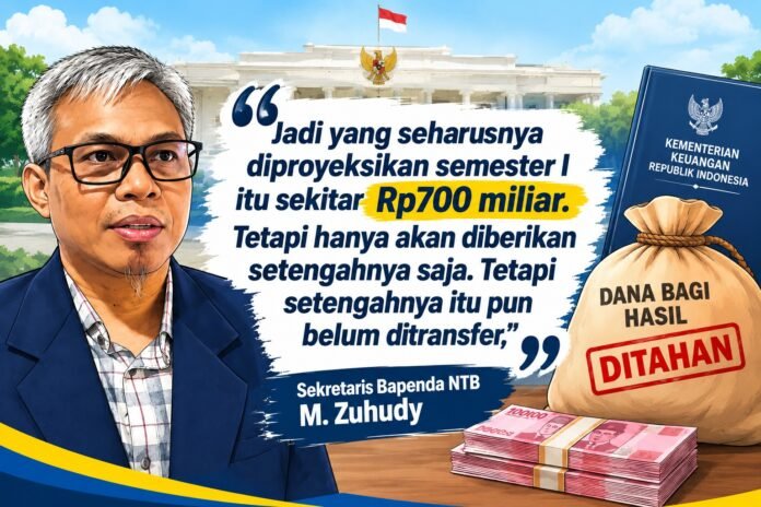Nilainya Capai Rp380 Miliar, Pusat Tahan 50 Persen DBH NTB